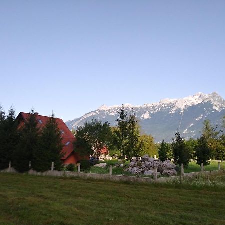 Pocitniska Hisa Nad Soco Villa Bovec Luaran gambar